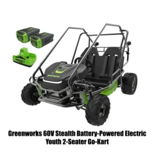 Greenworks-60V-Stealth-Battery-Powered-Electric-Youth-2-Seater-Go-Kart